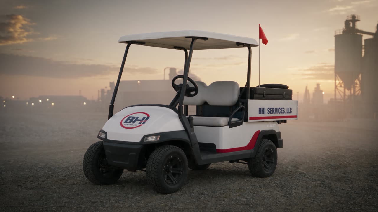 BHI golf cart