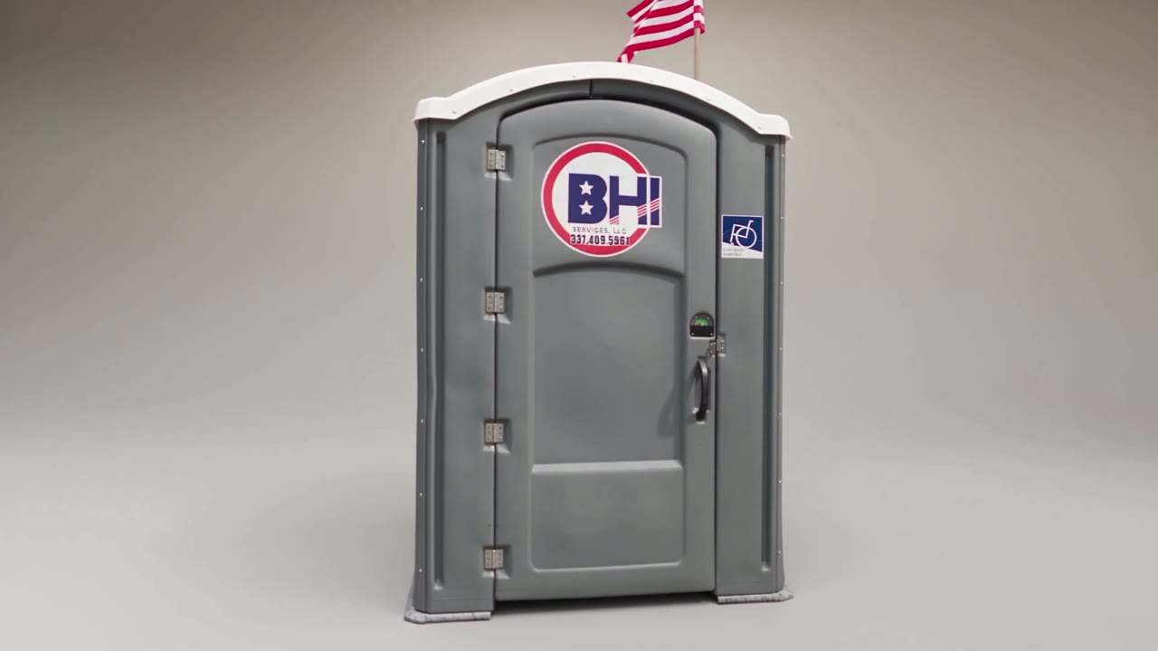 Standard portable restroom